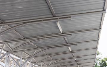 installing Lower Wainhill metal roofing